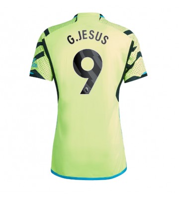 Arsenal Gabriel Jesus #9 Koszulka Wyjazdowych 2023-24 Krótki Rękaw